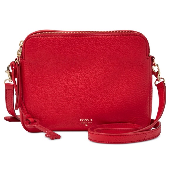 Fossil Bags Fossil Sydney Leather Crossbody Bag Purse Poshmark